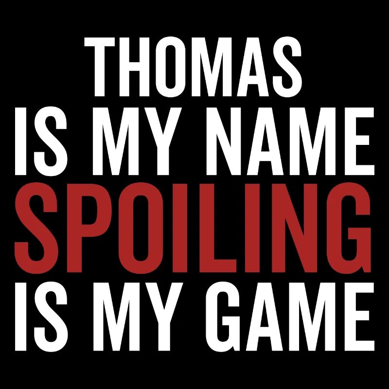 Thomas est mon nom Spoiling est mon jeu