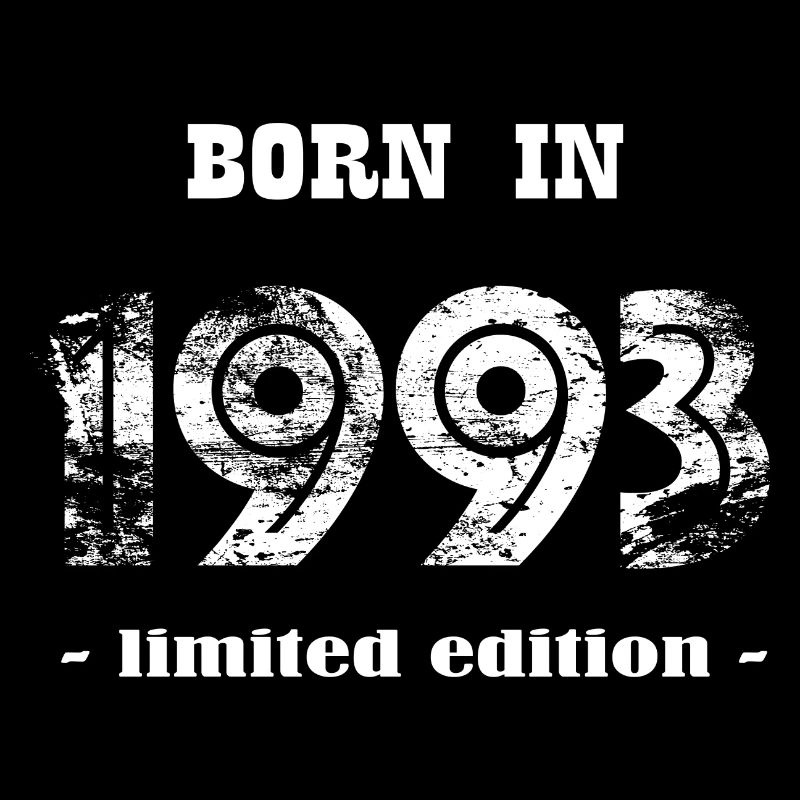 BORN IN 1993 - limited edition