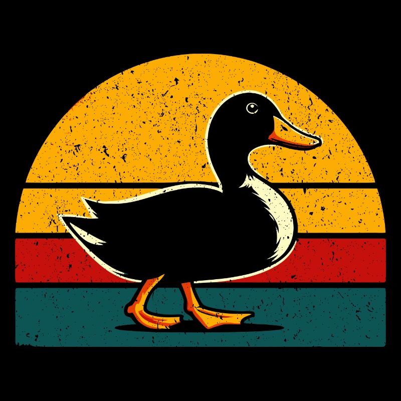 Canards cool - Rétro Vintage