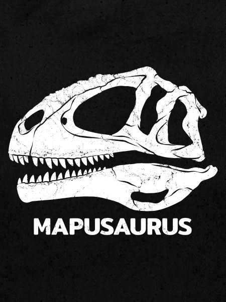 Mapusaurus Schädel Fossil