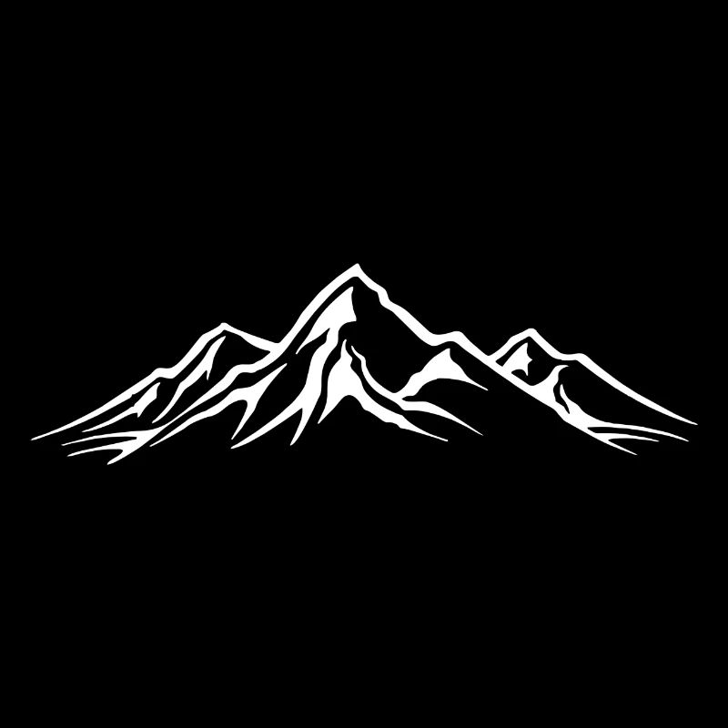 Berge Umriss