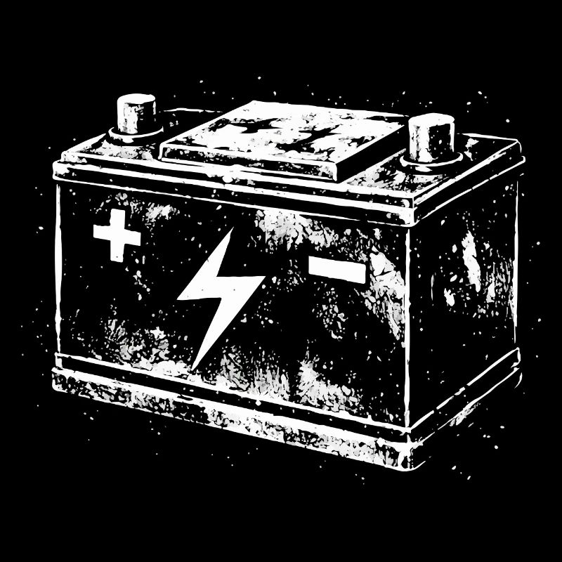 Car Battery Grunge Mechanic Engineering Design
