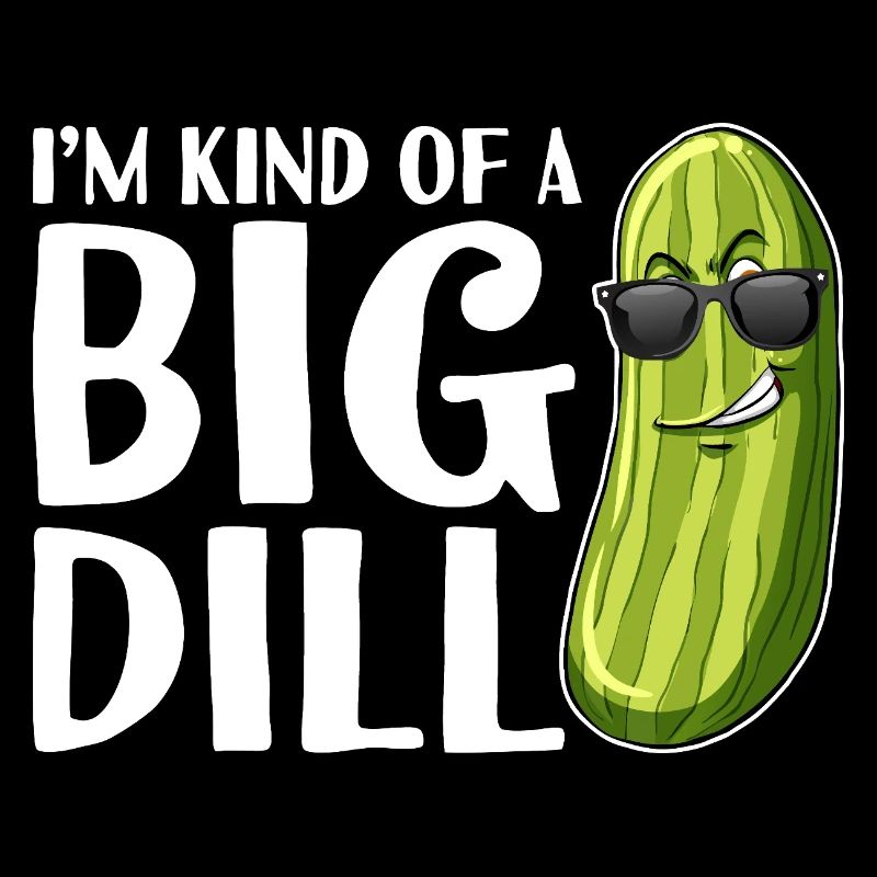 Big Dill Pickle Pun Tee