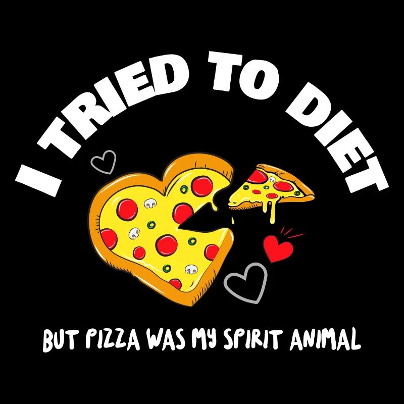 Diät Pizza Essen Abnehmen Vorsatz Scheitern Seele