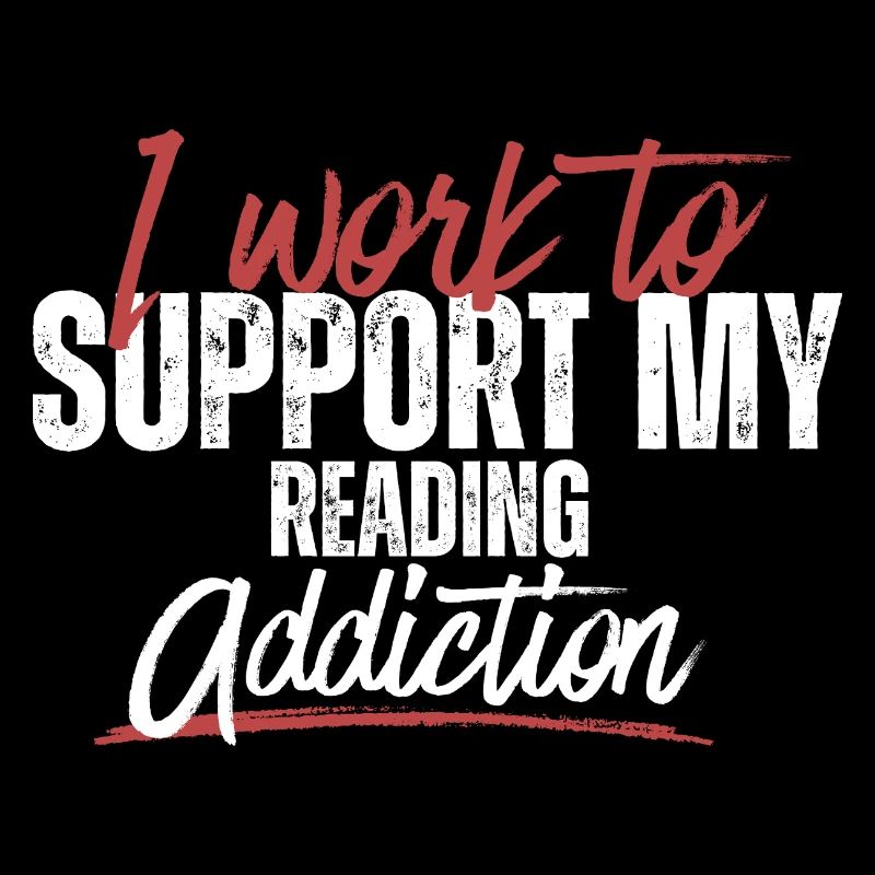 Typografie – I Work to Support My Addiction