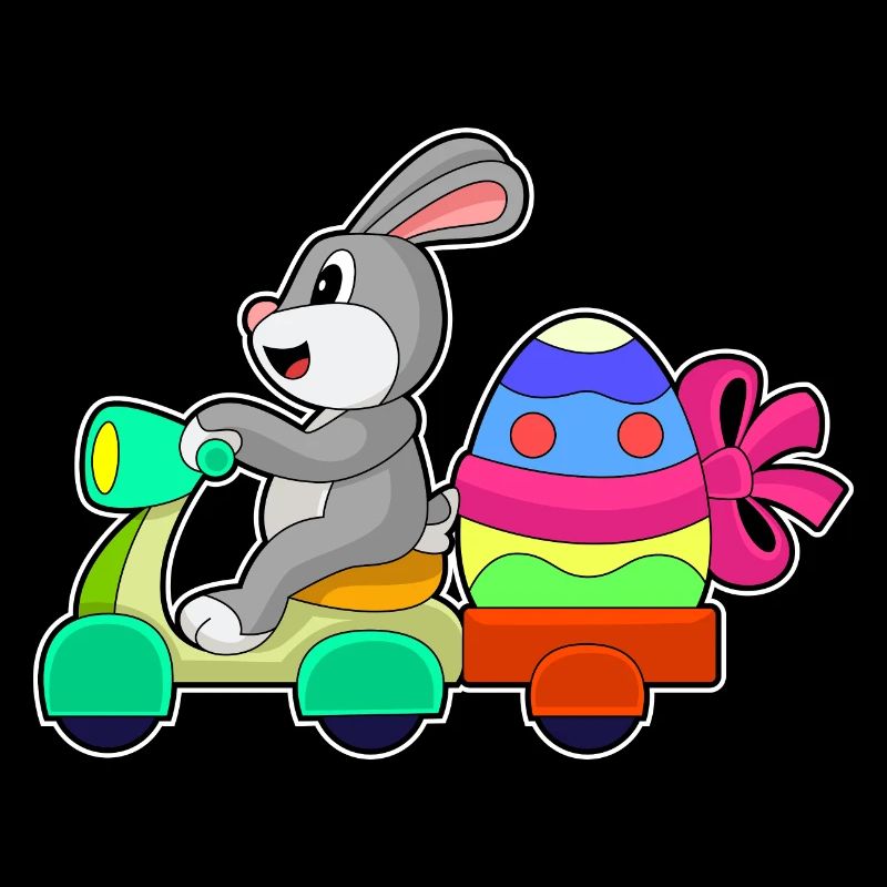 Bunny Easter Easter Egg Delivery Service
