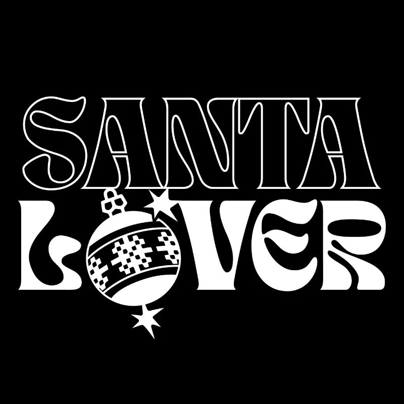Conception d’amour de Noël festif