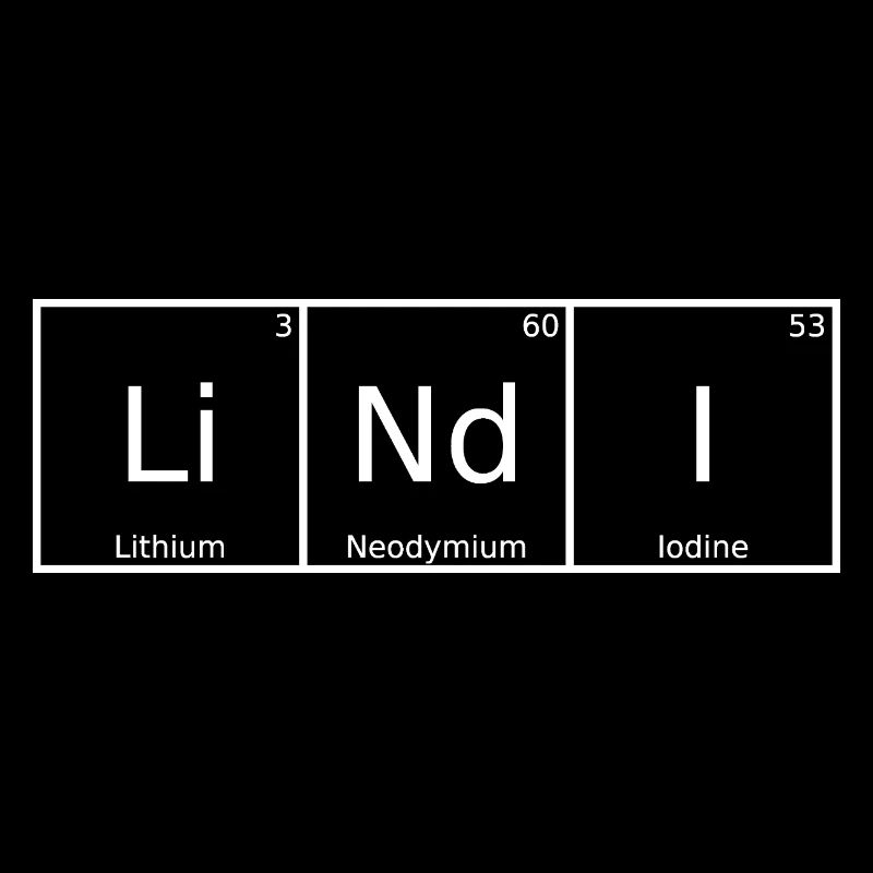 Lindi Nom Prénom Chimie Tableau périodique Éléments
