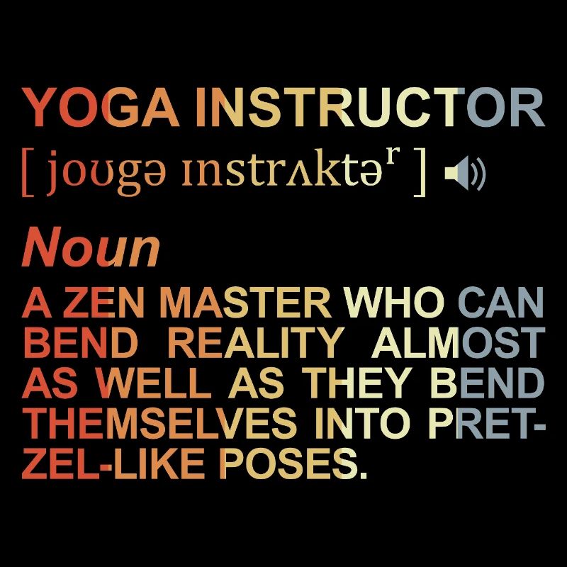 Yogalehrer Begriff
