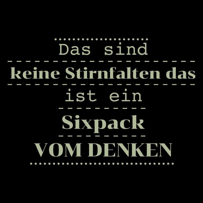 witziger spruch sixpack