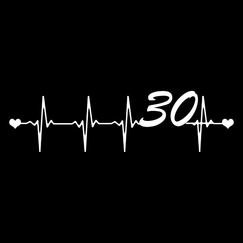 Geburtstag Herzschlag Liebe 30 Geschenk