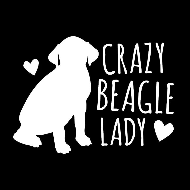 Dame folle beagle