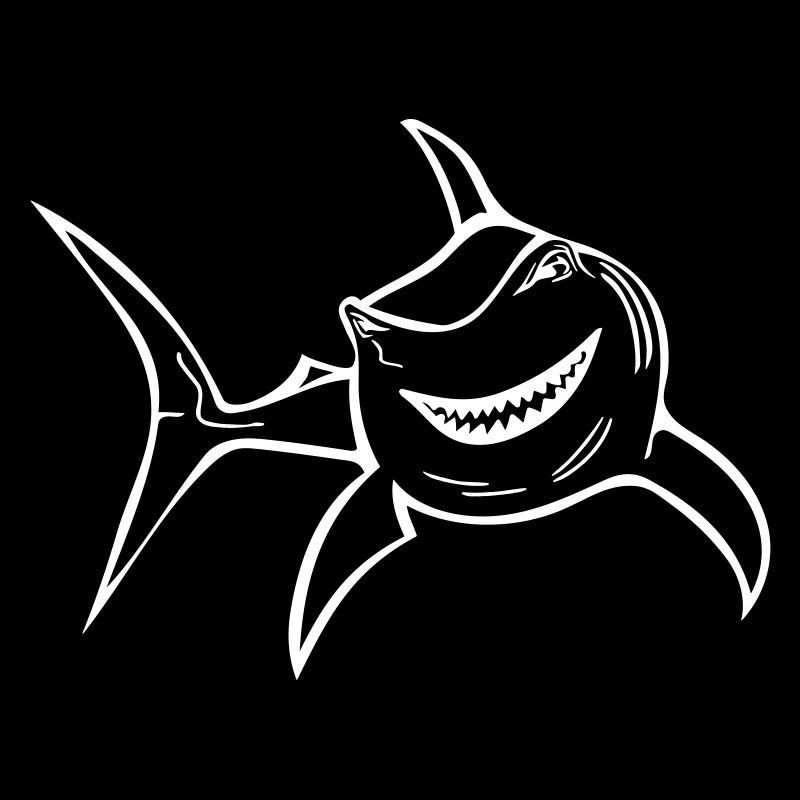 Funny shark