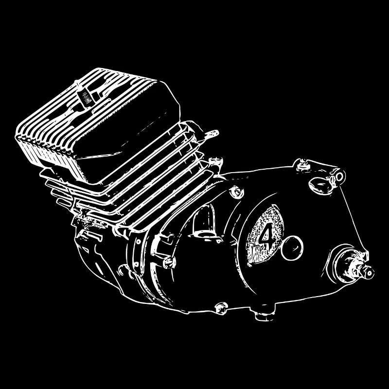 Moteur Simson S51 M54 - M541 - DDR