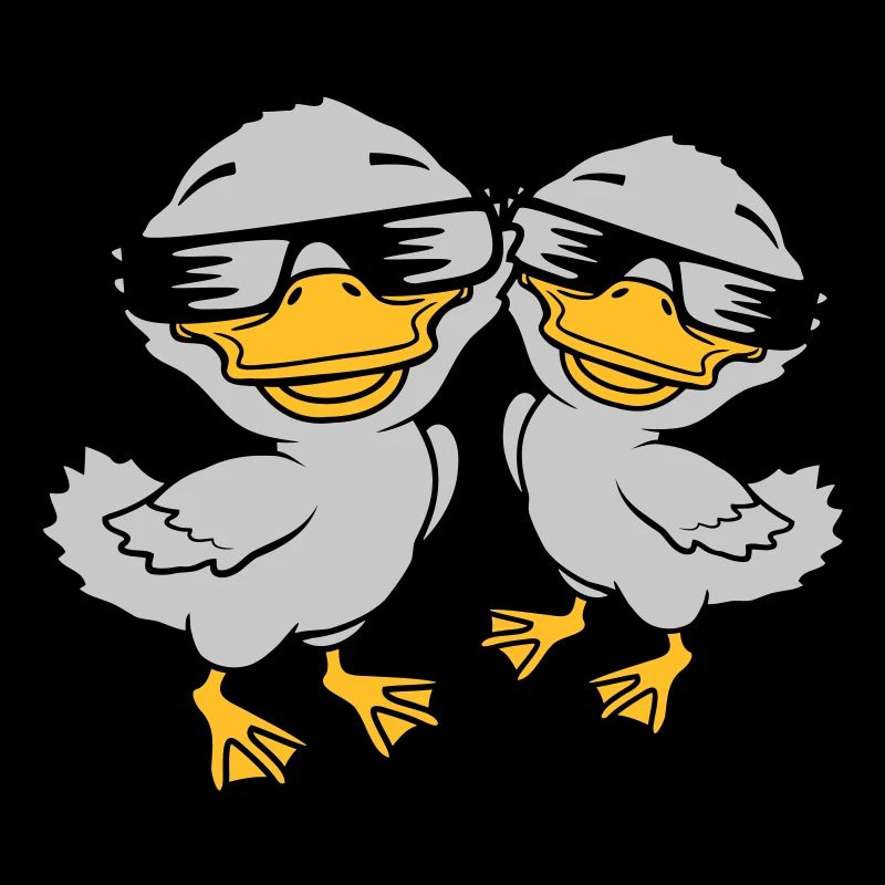 2 Coole Entenküken Sonnenbrille