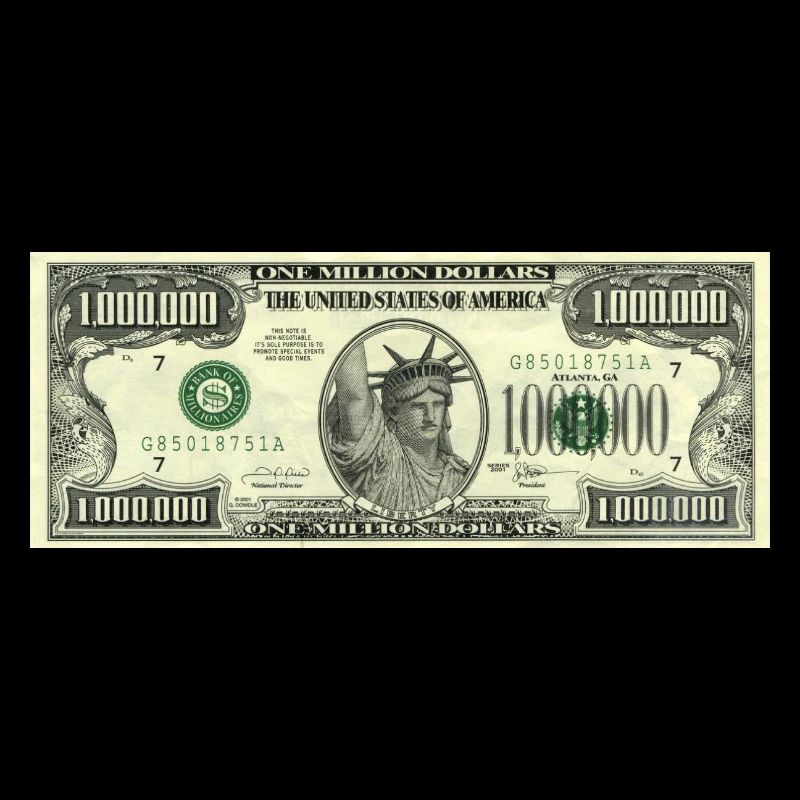 1 million de dollars