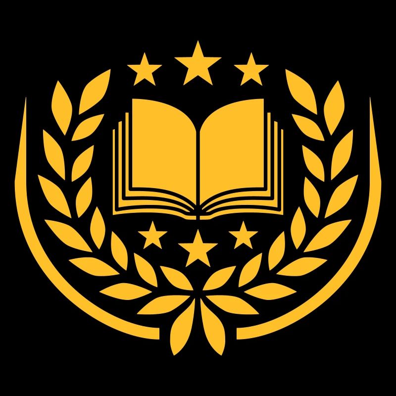 Sterne Lorbeerkranz offenes Buch