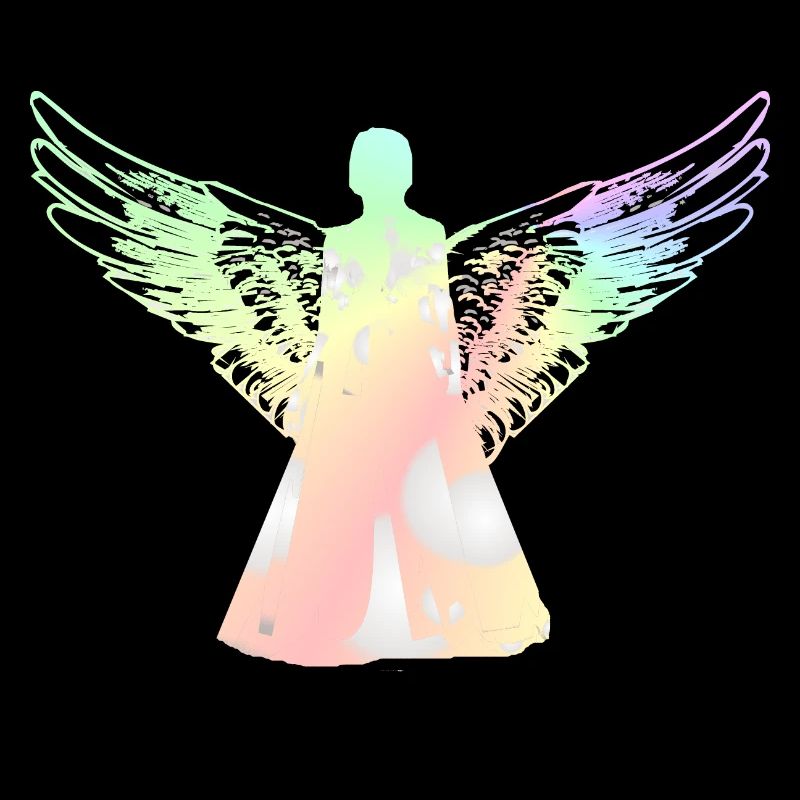 Engel Schutzengel Hellbunt