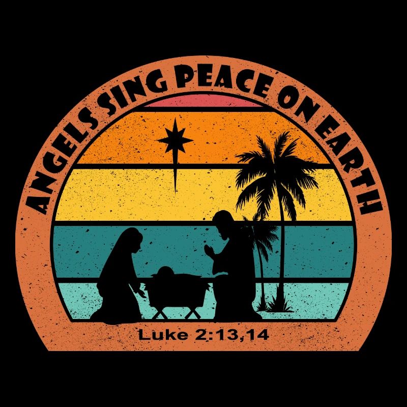 Angels Sing Peace - Christmas Nativity with Jesus