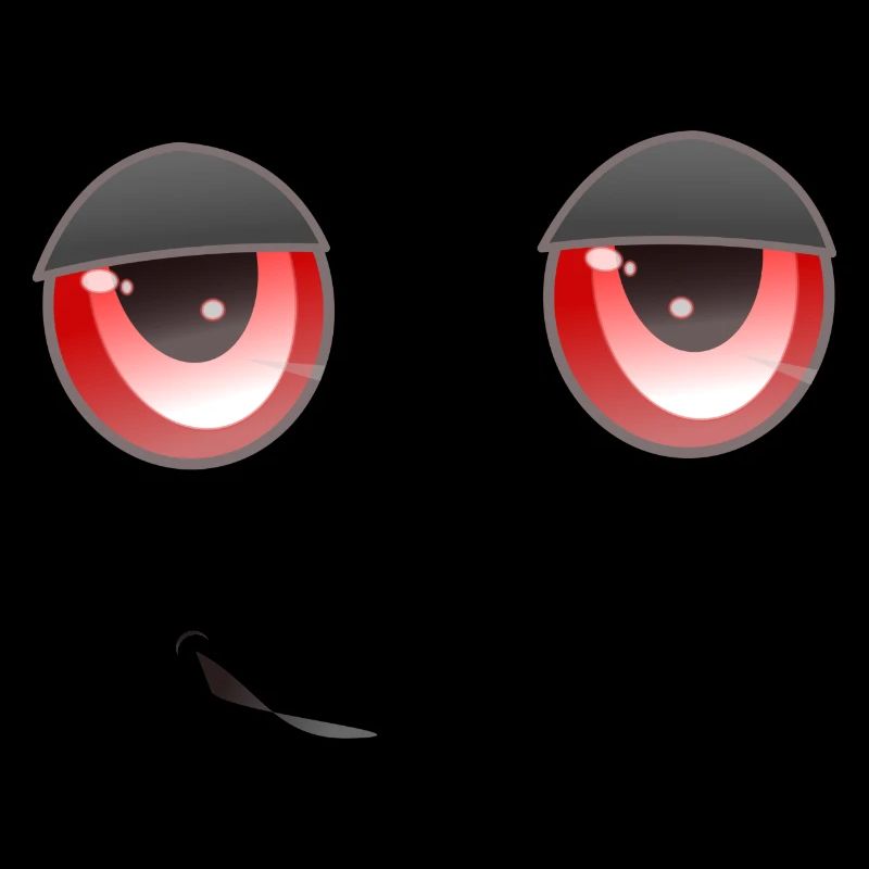 yeux rouges défoncés