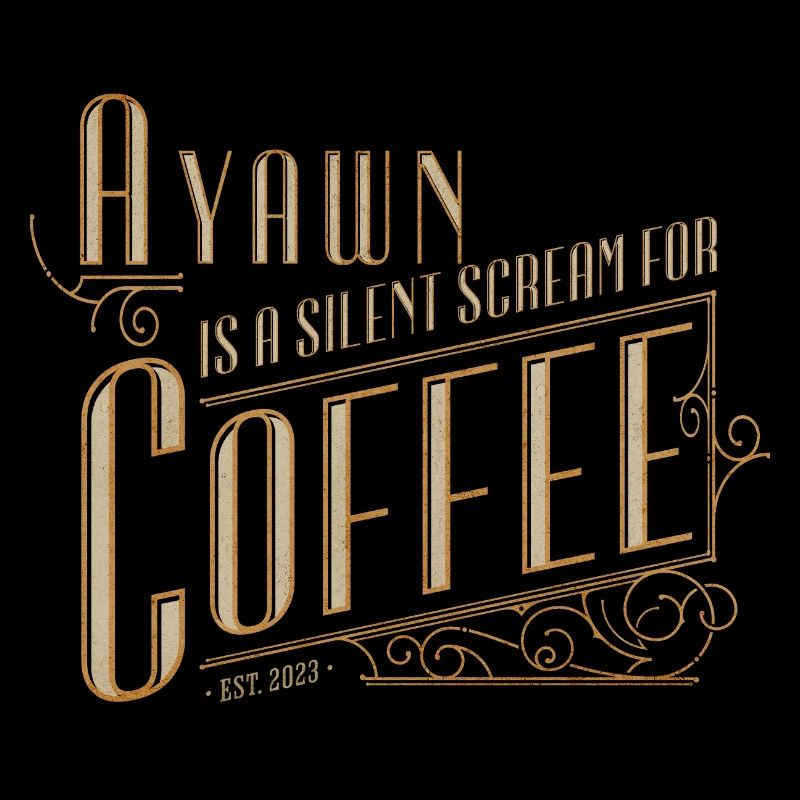 A yawn is a quiet cry for coffee