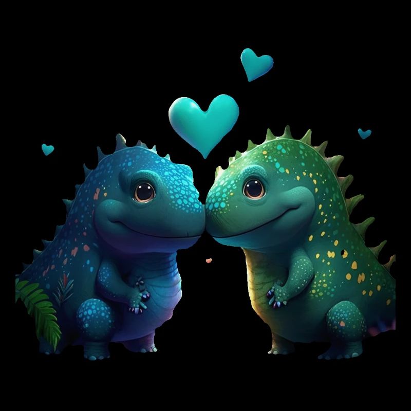 Dino Donosaurier Süß T-rex Love