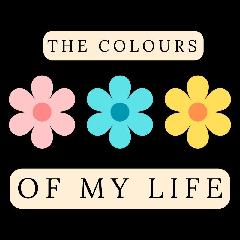 Les couleurs de ma vie sont une source d’inspiration