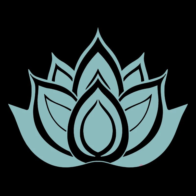 fleur de lotus bleu