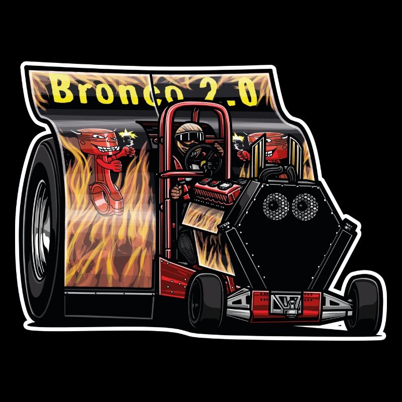 Tractor Pulling // Illustration