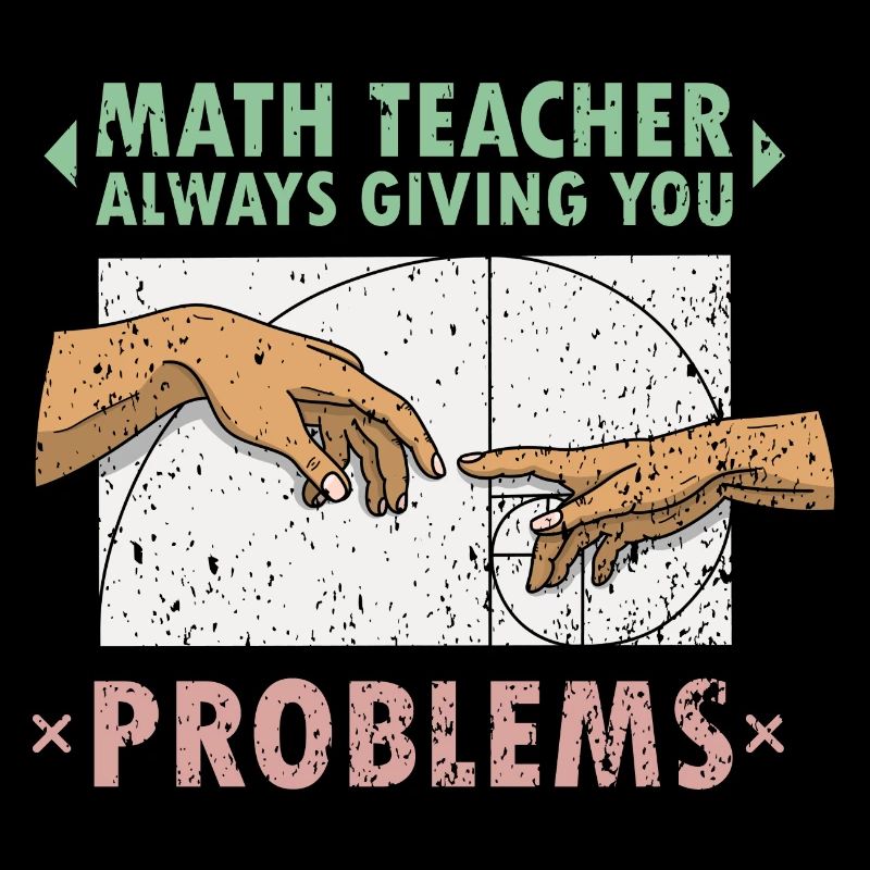 Fibonacci Math Teacher Art Creation