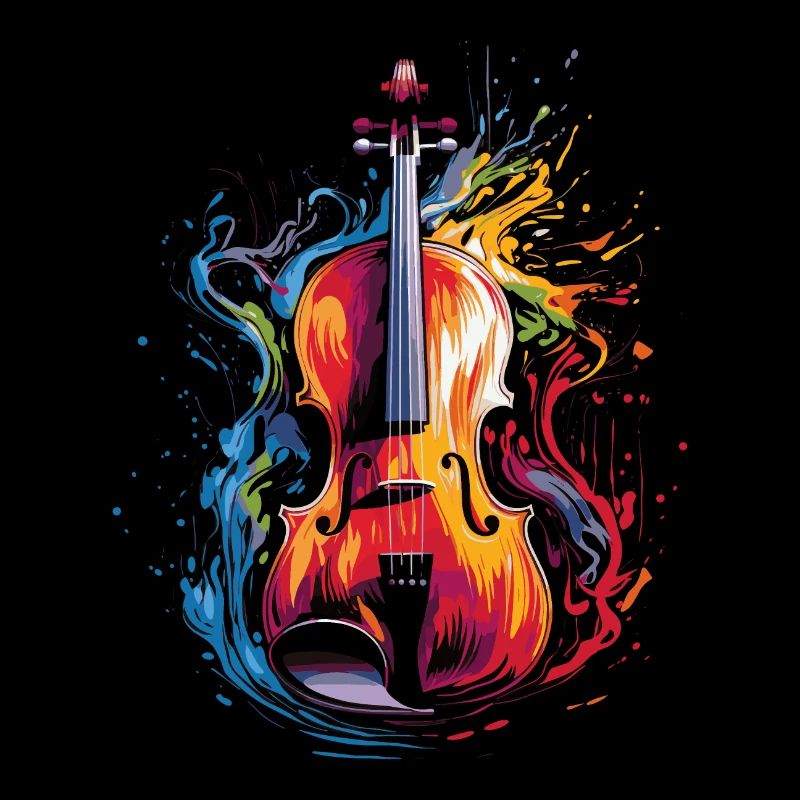 Violon Popart