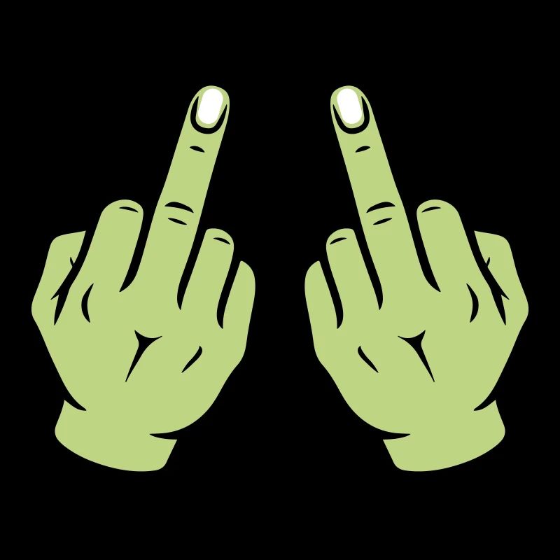 Middle Finger Hand