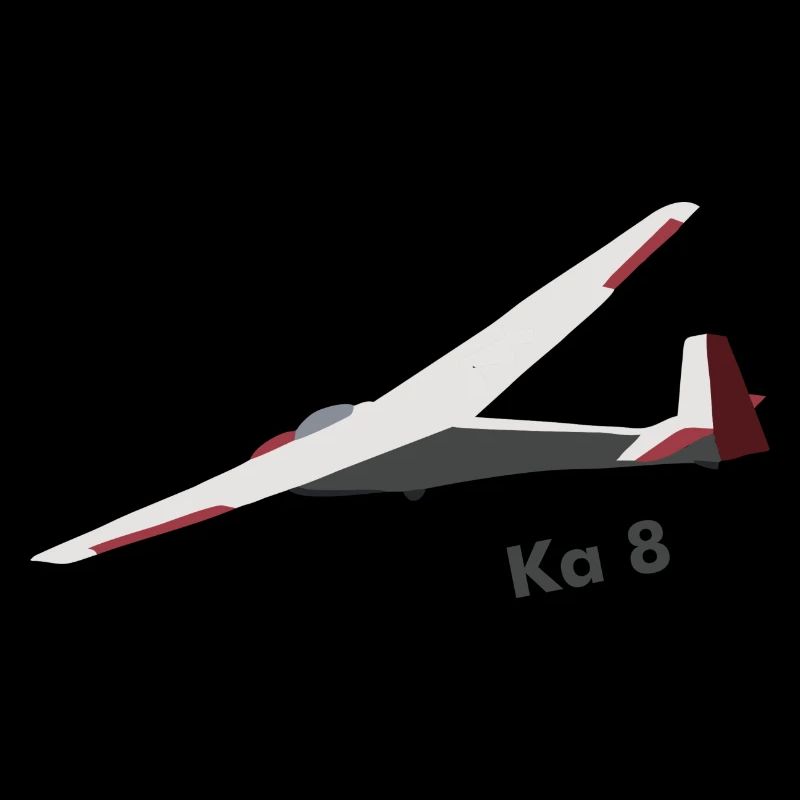 ka8 glider glider glider pilot pilot