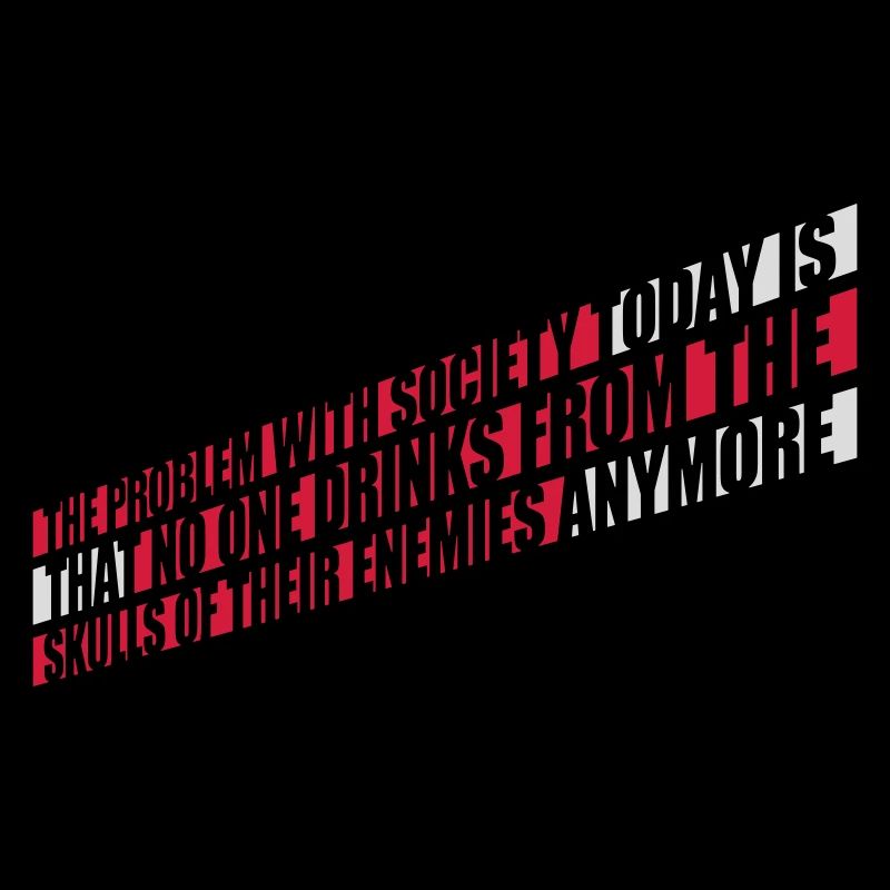 drinks from enemies skulls