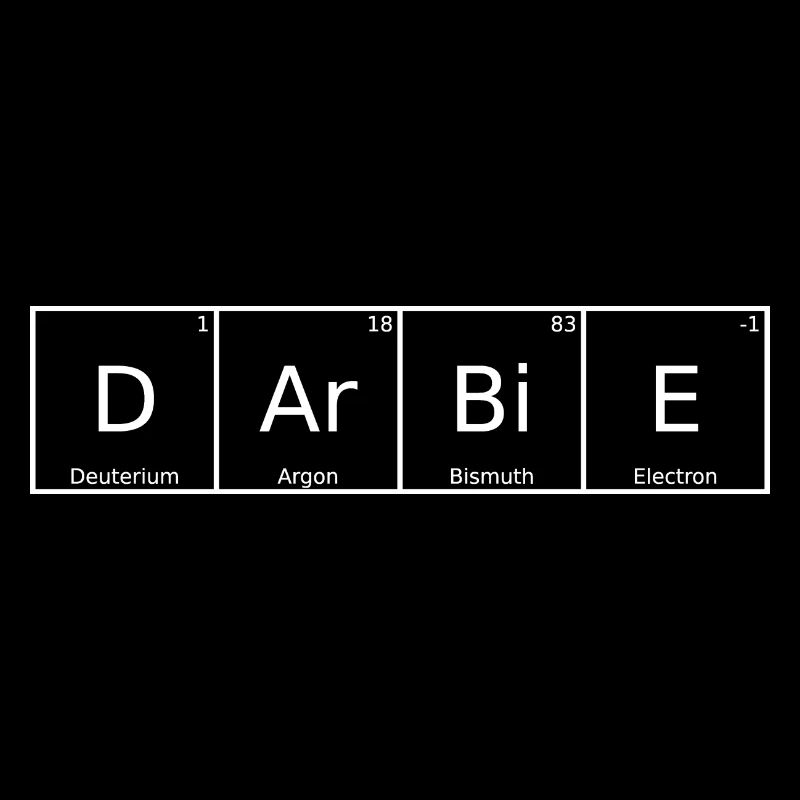 Darbie Name First Name Chemistry Periodic Table Elements