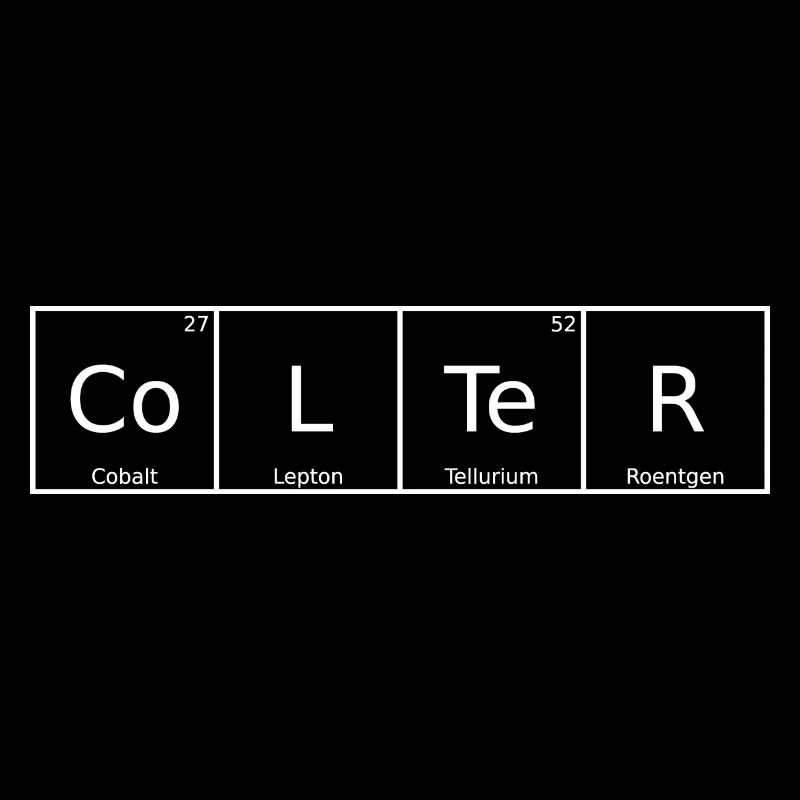 Nom Colter Prénom Chimie Éléments du tableau périodique