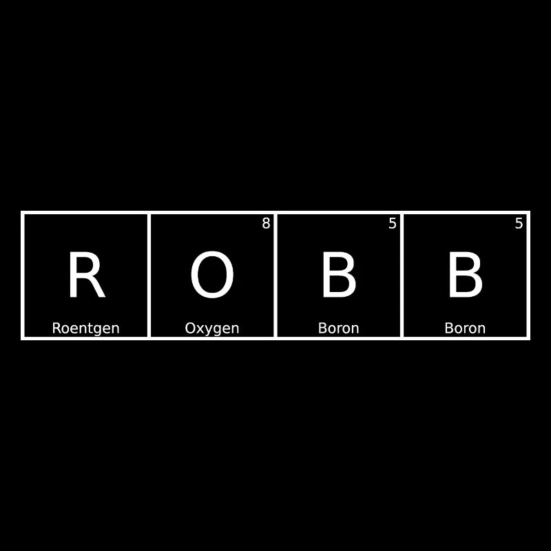 Robb Name First Name Chemistry Periodic Table Elements