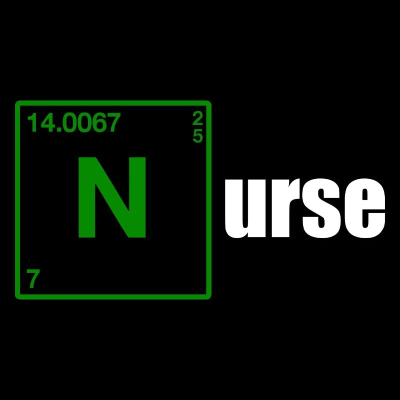 Nurse Geschenk white