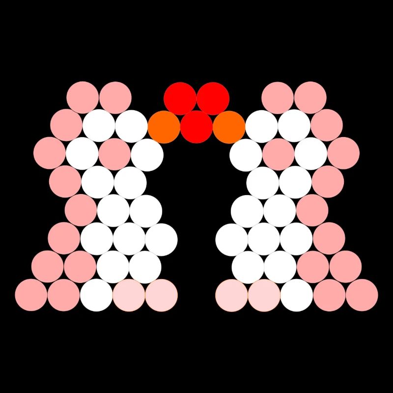 Pinguinpaar rosa