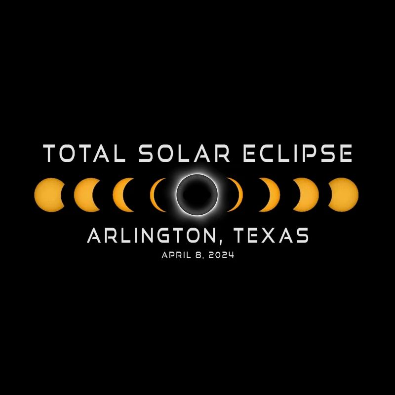 Arlington Texas Solar Eclipse 2024 April 8