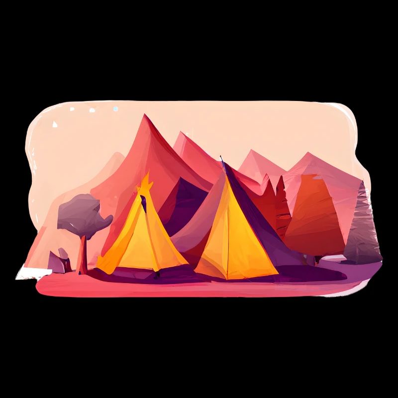 Camping Camping Camping-car Gift Caravan Camp