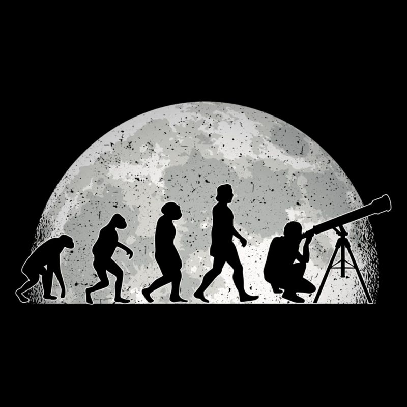 Astronomie Evolution Lune, astronomique