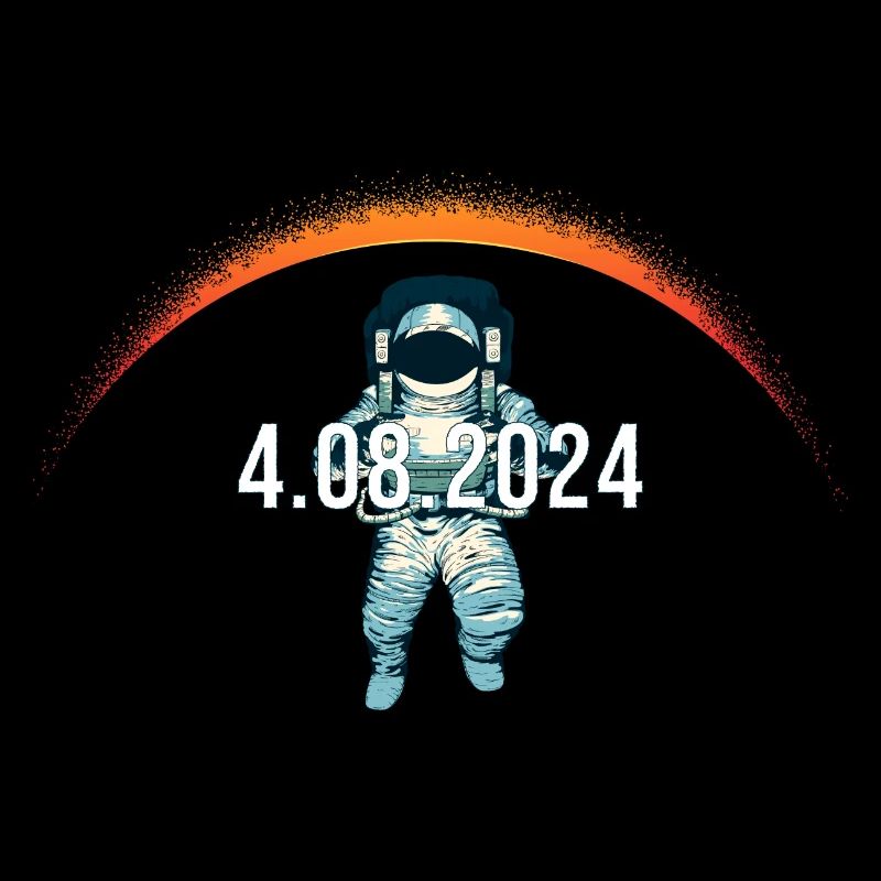 Total Solar Eclipse 2024 - 4.08.24 America