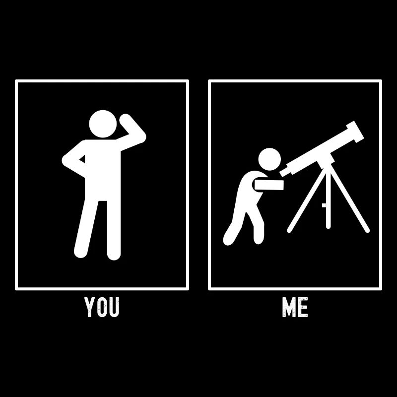 Vous - Moi - Télescope astronomique