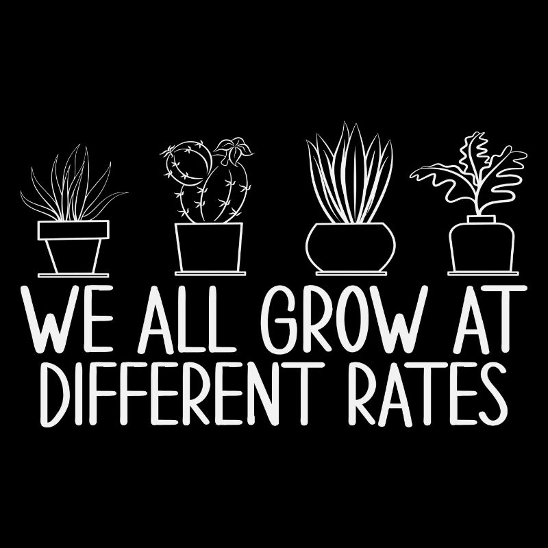 Nous grandissons tous à des rythmes différents