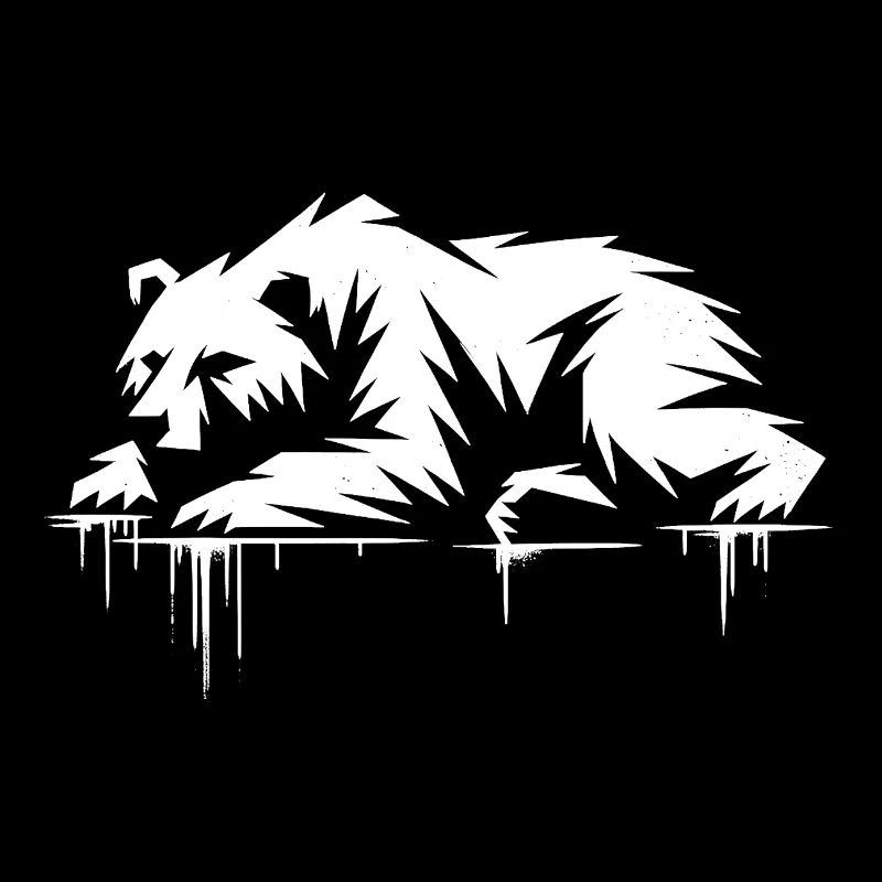 Lazy Polar Bear