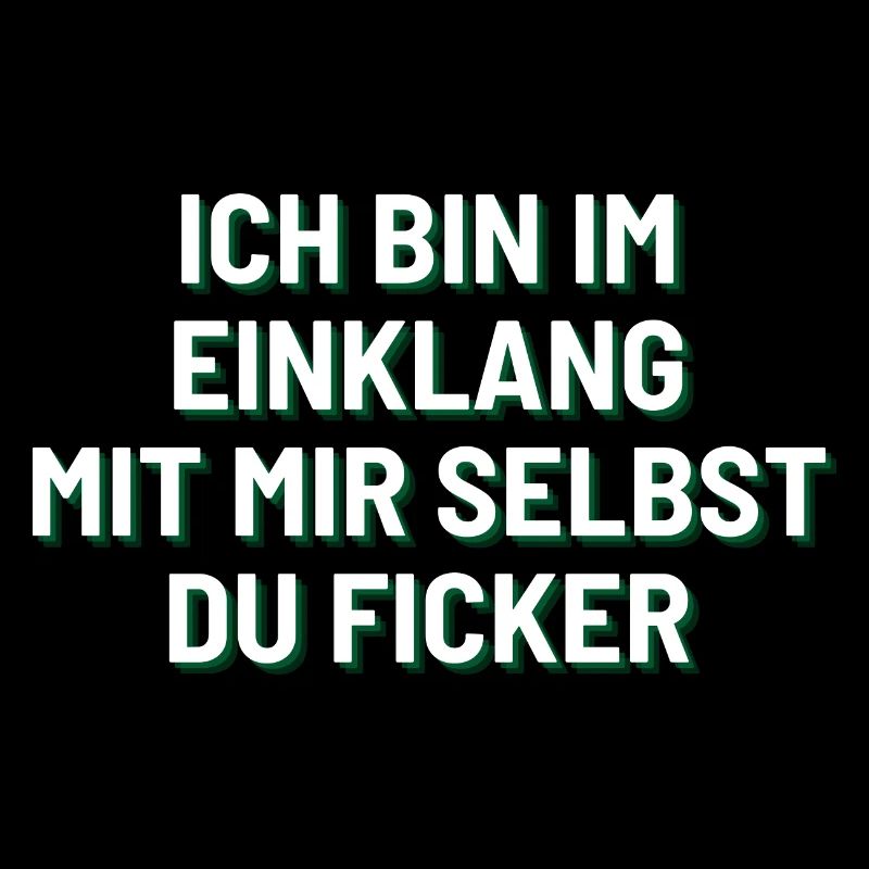 Ich bin im Einklang mit mir selbst.