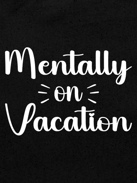 Geistig im Urlaub
