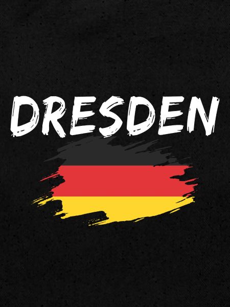 Dresde Drapeau allemand