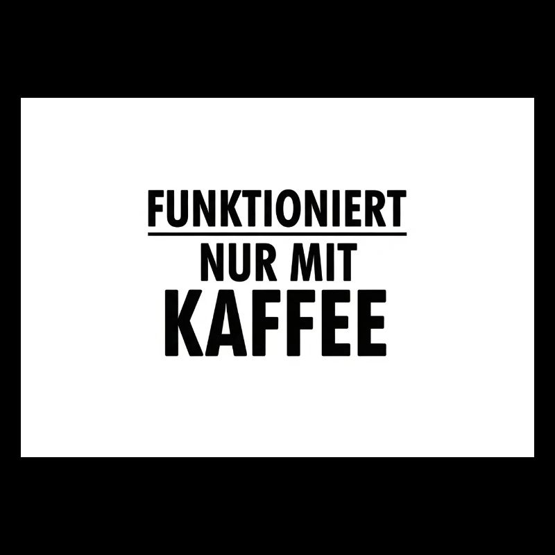 Ça ne fonctionne qu’avec du café